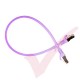Cat6a Slim U/FTP Small Diameter Snagless Booted Patch Cables Purple