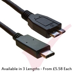 USB Type C Male to USB Micro Type B Male 3.1 Cable