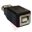 USB 2.0 Type A Female to Type B Female Adaptor