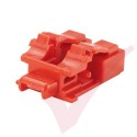 Panduit LC Duplex Blockout Device 10 Pack Red - PSL-LCAB