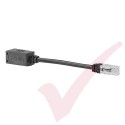 Panduit RJ45 Cat6A Break-Away Adaptor - BKA6ASD8INBL