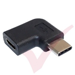 USB Type C to Micro Type B Angled Adaptor