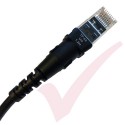 Patchsee ThinPatch Cat6a UTP (10G) Patch Cable PVC Flush Booted
