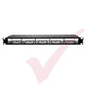 Zettonics MTP 1U Unloaded 5 Port Chassis - ZCH1U