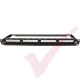 Excel Cat6A Unscreened PCB 24 Port Punchdown 1U Patch Panel Black 100-155