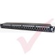 Excel Cat6A Screened PCB 24 Port Punchdown 1U Patch Panel Black 100-032