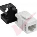 Excel Cat6A UTP Unscreened Keystone Jack - White 100-156