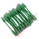 24 Pack of 15cm (6-inch) in Green - Cat6 High Grade 250MHz 24AWG LSZH Patch Cables for 1U Patching