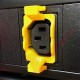 C13 PDU Outlet Lock Yellow - 10 Pack