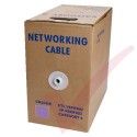 Stranded Cat6 UTP Premium LSZH 305 Metre Bulk Cable Purple