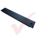 2U Toolless Blanking Panel 19" Metal Black