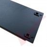 4U Toolless Blanking Panel 19" Metal Black