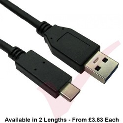 USB Type C Male to USB 3.1 Type A Male 5G Cable