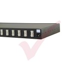 SC Multimode Fibre Sliding Patch Panel With 12 Duplex Adaptors