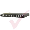 SC Multimode Fibre Sliding Patch Panel With 12 Duplex Adaptors
