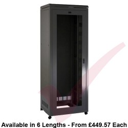 Prism PI Data Cabinet 600mm Width x 600mm Depth - Black