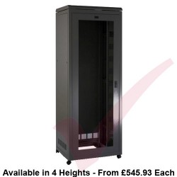Prism PI Data Cabinet 800mm Width x 600mm Depth - Black