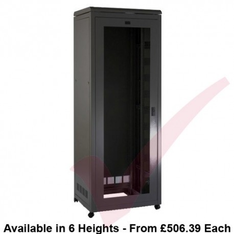 Prism PI Data Cabinet 600mm Width x 800mm Depth - Black
