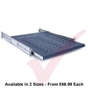 Prism PI Telescopic Shelf Black For Data & Server Cabinets