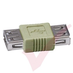 USB 2.0 A Female to A Female Gender Changer Coupler