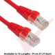 Excel Cat5e Patch Cables RJ45 UTP LSZH Snagless Booted Red