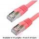 Cat6a Patch Cables RJ45 S/FTP (10G) Premium LSZH Snagless Booted Red