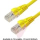 Excel Cat6 Patch Cables RJ45 UTP LSZH Snagless Booted Yellow