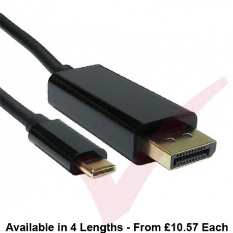 USB Type C Male to DisplayPort Male Cable
