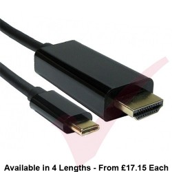 USB Type C Male to HDMI 4K Male Cable
