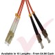 LC to ST Fibre Patch Cables OM2 Multimode Duplex Orange