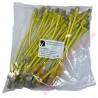 20cm Cat6a S/FTP LSZH Snagless Boot Patch Cables 24 Pack Yellow