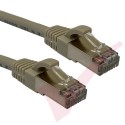 20cm Cat6a S/FTP LSZH Snagless Boot Patch Cables 24 Pack Grey