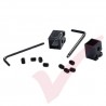RJ45 Locks Patch Cable Lockdown (pair) in Black
