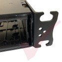 Zettonics 1U Unloaded 5 Position Chassis