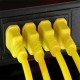 C14 to C15 HOT Condition Power Extension Cables Yellow