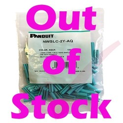 White Panduit Identification Sleeve For 3mm Duplex Fibre Cables 100 Pack