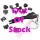 25 Pack RJ45 Port Blocker (Black) with Universal Removal Key