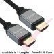 HDMI 8k Ultra High Speed v2.1 Certified Cable Silver Aluminium