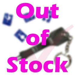 Patchsave Budget LC Fibre Duplex Port Blocker (Blue) 4 Pack with Universal Removal Key