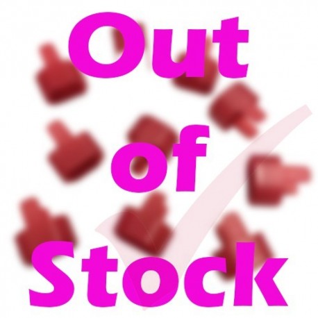 Secure Sleeve C14 into C13 Tab Red - 10 Pack