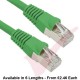 Cat5e Patch Cables Enhanced RJ45 F/UTP PVC Bubble Booted Green