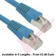 Cat5e Patch Cables Enhanced RJ45 F/UTP PVC Bubble Booted Blue