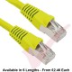 Cat5e Patch Cables Enhanced RJ45 F/UTP PVC Bubble Booted Yellow