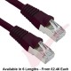 Cat5e Patch Cables Enhanced RJ45 F/UTP PVC Bubble Booted Black