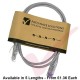 Cat6 Slim U/UTP Small Diameter Snagless Booted Patch Cables Grey