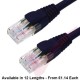 Cat6 Patch Cables RJ45 UTP Premium LSZH Snagless Booted Black