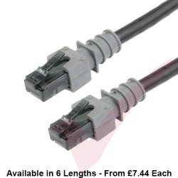 Patchsee Cat6 Patch Cables RJ45 UTP PVC Flush Booted