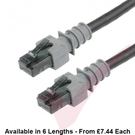 Patchsee Cat6 Patch Cables RJ45 UTP PVC Flush Booted