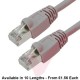 Cat6 Patch Cables RJ45 FTP Premium LSZH Bubble Booted Grey