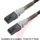 Patchsee Cat6a Patch Cables Crossover RJ45 UTP (10G) PVC 